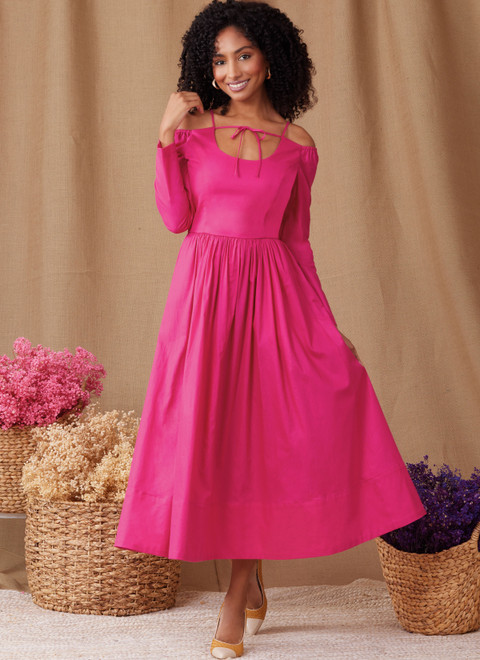 Simplicity S9950 | Simplicity Sewing Pattern Misses' Dress with Sleeve and Length Variations