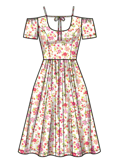 Simplicity S9950 | Simplicity Sewing Pattern Misses' Dress with Sleeve and Length Variations