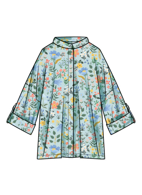 シェリーページ S9952 (PDF) | Simplicity Sewing Pattern Misses' Shirts | Simplicity