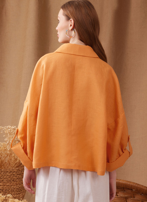 S9952 (PDF) | Simplicity Sewing Pattern Misses' Shirts | Simplicity