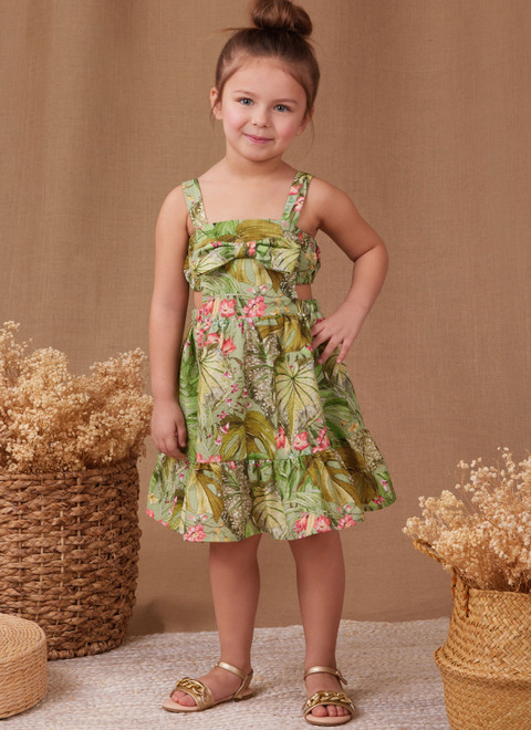 Simplicity S9962 | Simplicity Sewing Pattern Children's Dress, Top and Shorts