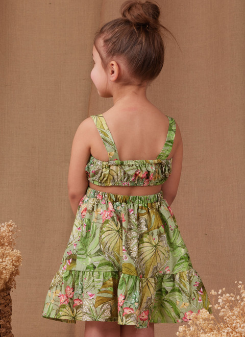 Simplicity S9962 | Simplicity Sewing Pattern Children's Dress, Top and Shorts