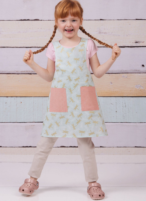 Simplicity S9969 | Simplicity Sewing Pattern Children's and Misses' Reversible Aprons