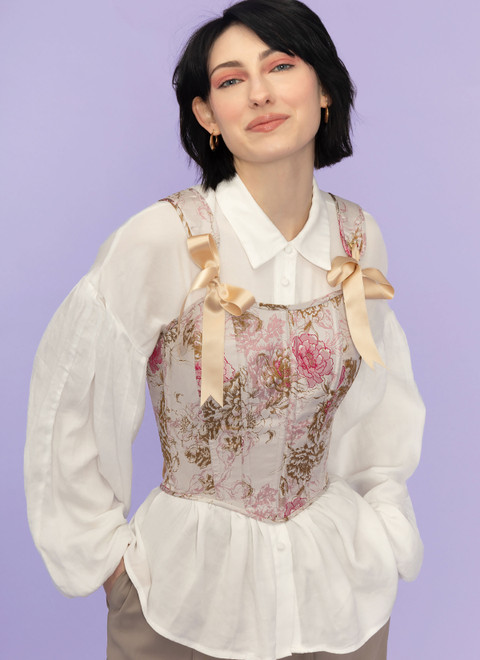 S9974 (PDF) | Simplicity Sewing Pattern Misses' Corsets by