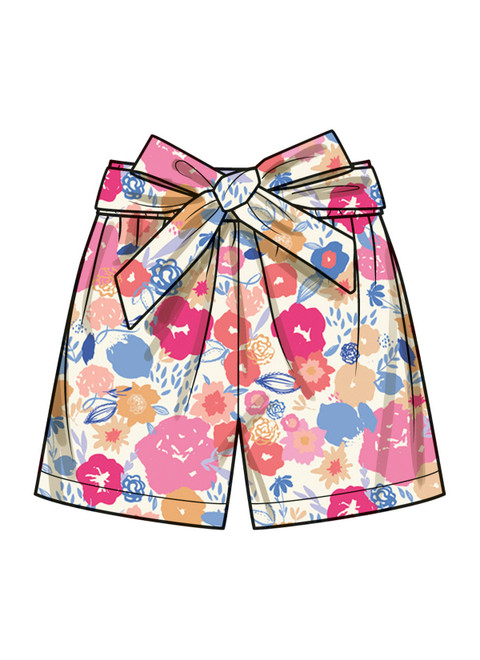 S9961 | Simplicity Sewing Pattern Toddlers' Shorts, Pants, Hat and