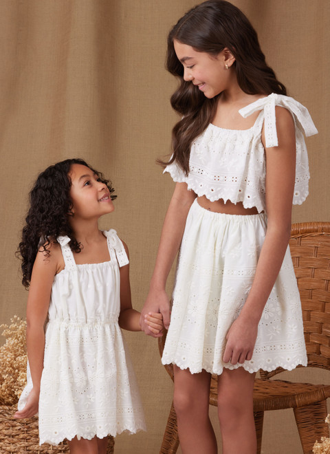 S9963 | Simplicity Sewing Pattern Children's and Girls Tops