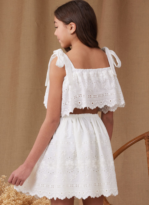 Simplicity S9963 | Simplicity Sewing Pattern Children's and Girls Tops, Skirts, and Dresses