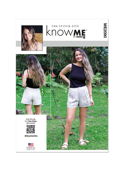 ME2090 (PDF) | Misses' Shorts and Knit Top by The Stitch Fitz