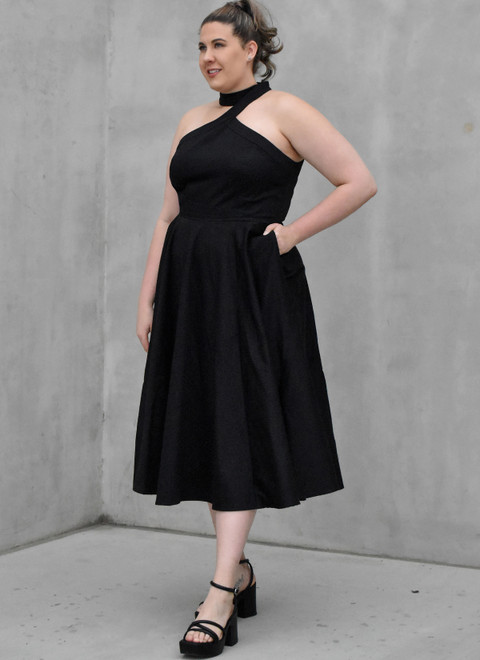 ME2085 | Misses' Dress in Two Lengths by Alisha Grace | Know Me