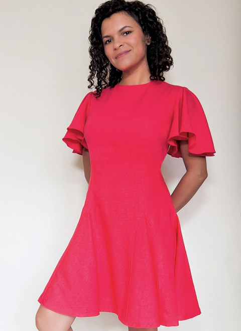 Know Me ME2091 | Misses' Dress with Sleeve Variations by Lydia Naomi