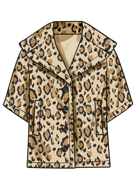 S3009 | Simplicity Sewing Pattern Misses' Jacket In Two Lengths