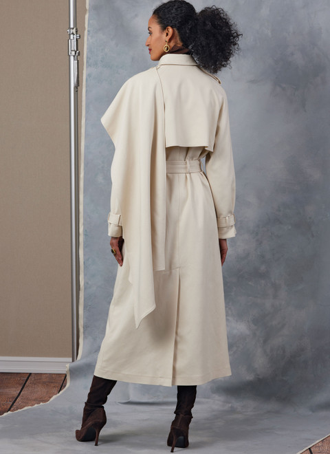 Blazer Vogue Trench Coat Pattern Vogue V9367 A Classic Trench Coat