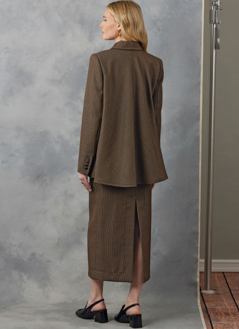 V2056 | Vogue Patterns Misses' Jacket and Skirt | Vogue Patterns