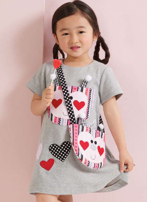 S3042 (PDF) | Simplicity Sewing Pattern Toddlers' Dress with