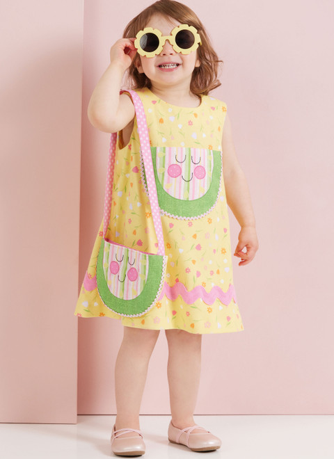 S3042 (PDF) | Simplicity Sewing Pattern Toddlers' Dress with