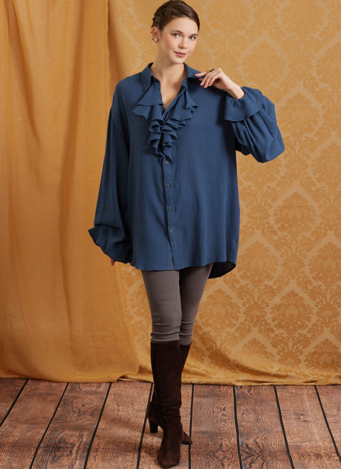 Simplicity S3062 | Simplicity Sewing Pattern Unisex Costume Shirts by Scissor IMP Workshop