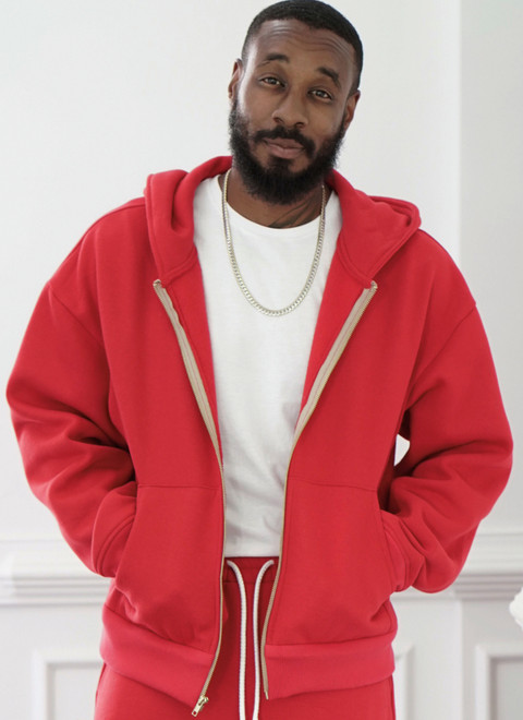 S3037 | Simplicity Sewing Pattern Men's Sweatshirt and Sweatpants