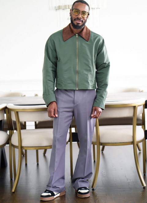 S3038 | Simplicity Sewing Pattern Men's Jacket by Norris Dánta