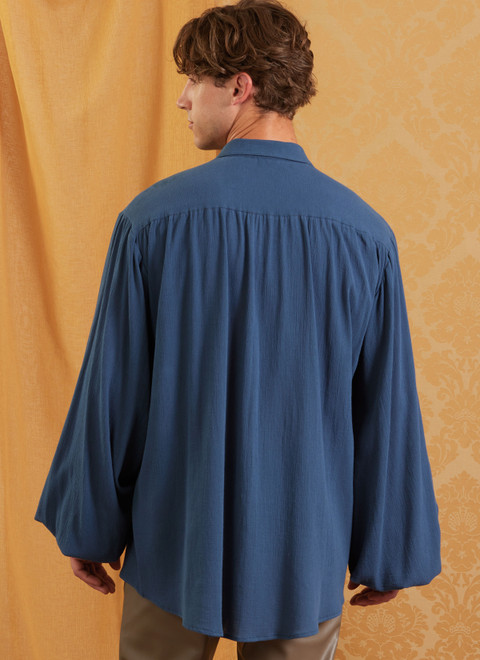 S3062 | Simplicity Sewing Pattern Unisex Costume Shirts by Scissor