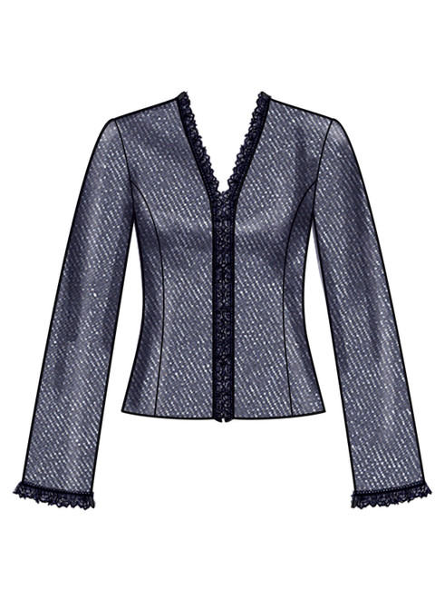N6789 | New Look Sewing Pattern Misses' Jackets | New Look