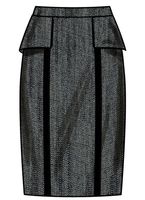 N6792 | New Look Sewing Pattern Misses' Skirts | New Look