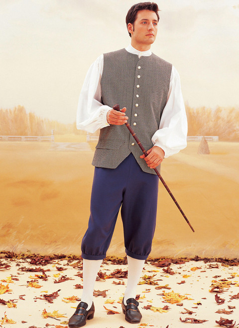 B3072 (PDF) | Coat, Vest, Shirt, Pants and Hat | Butterick Patterns