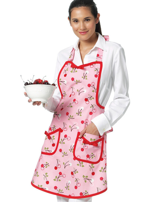 B5474 (PDF) | Full-Length and Waist Aprons | Butterick Patterns