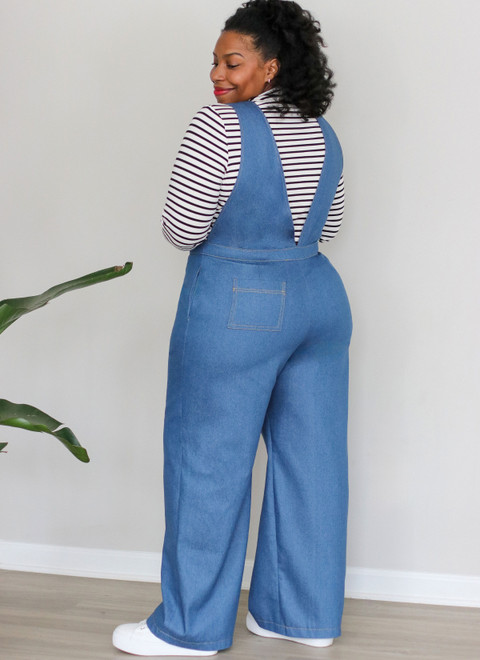 ME2096 (PDF) | Misses' Tops and Jumpsuit by Brittany J. Jones