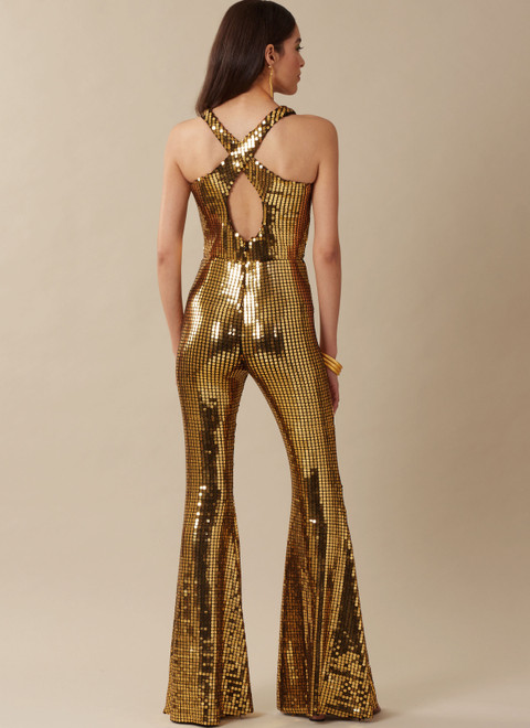 M8534 (PDF) | Misses' Knit Jumpsuits | McCall's