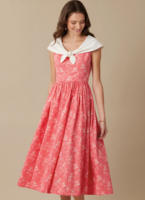 M8539 (PDF) | Misses' Dress by Laura Ashley | McCall's