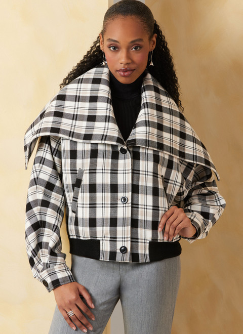 VTWELVE レディース　ジャケットs size V2072 (PDF) | Misses' Jackets | Vogue Patterns