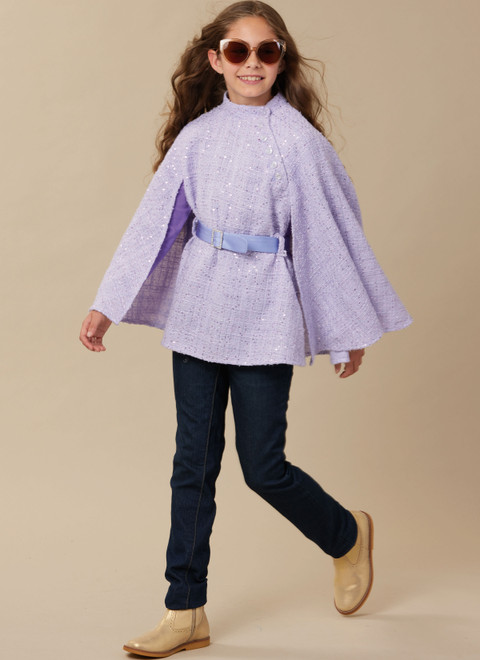 M8538 | Children's and Girls' Capes | McCall's