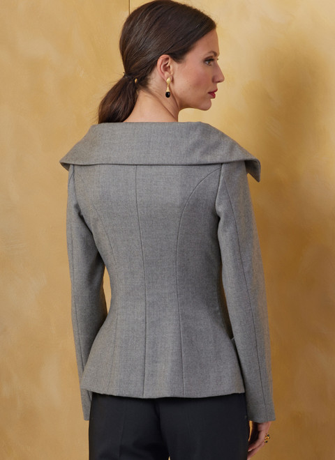 V2073 | Misses' Jacket with Sleeve Variations | Vogue Patterns
