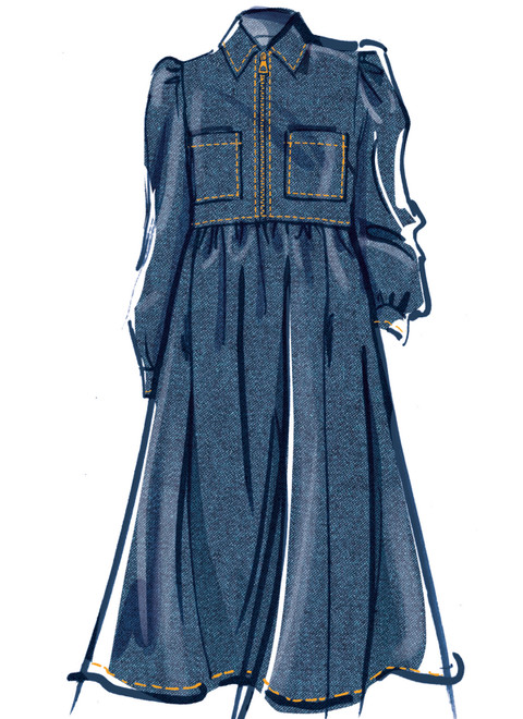 WEST. Mさま専用 M8553 (PDF)| McCall's Sewing Pattern Misses' Dress with