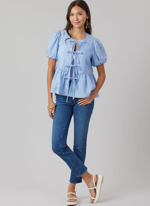 トップス dellips M8557 (PDF)| McCall's Sewing Pattern Misses' and Women's