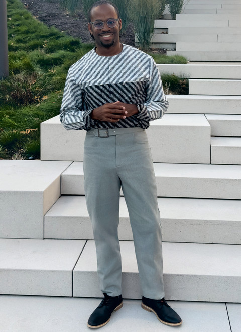 ME2113 | Know Me Sewing Pattern Men's Shirts and Pants by Julian