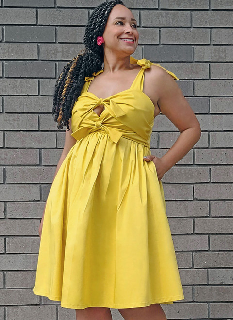 ME2116 | Know Me Sewing Pattern Misses' Dress and Jumpsuit by