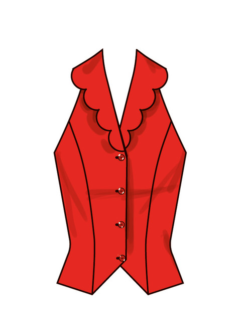 S3067 (PDF) | Simplicity Sewing Pattern Misses' Tops | Simplicity