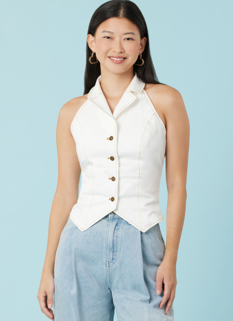 S3067 | Simplicity Sewing Pattern Misses' Tops | Simplicity