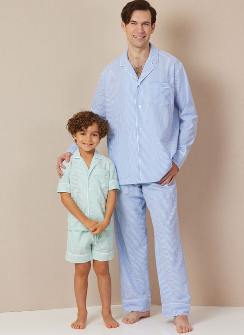 Butterick B7030 | Butterick Sewing Pattern Girls' and Boys' and Adults' Shirts, Shorts and Pants