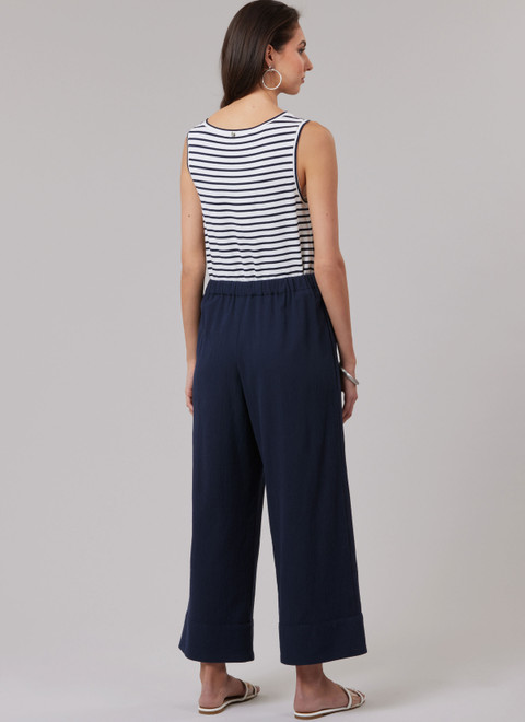 M8588 (PDF) | McCall's Sewing Pattern Unisex Pants in Two Lengths