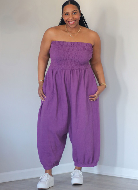 ME2122 | Misses' Jumpsuit in Two Lengths by Brittany J. Jones