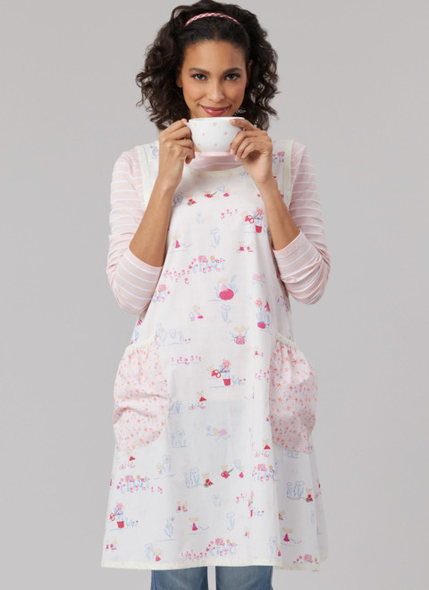 M8598 | McCall's Sewing Pattern Misses' Aprons | McCall's