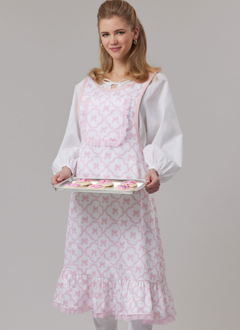 M8598 | McCall's Sewing Pattern Misses' Aprons | McCall's