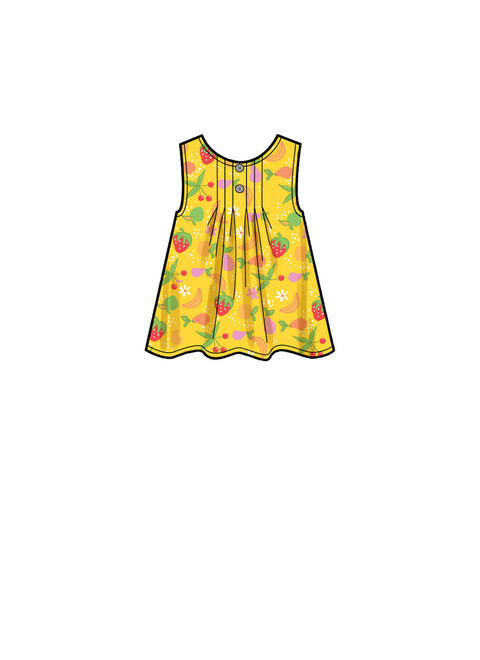 _ARE_ページ S9321 (PDF) | Simplicity Sewing Pattern Children's Tucked Tops