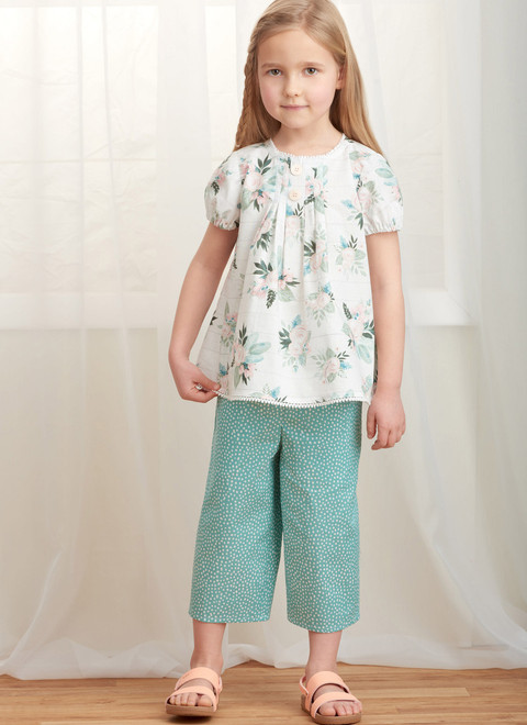 _ARE_ページ S9321 (PDF) | Simplicity Sewing Pattern Children's Tucked Tops