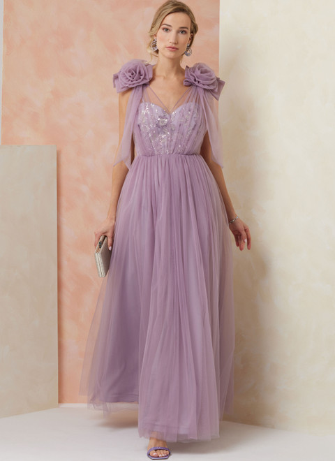 V2108 | Vogue Patterns Misses' Gown by Badgley Mischka | Vogue