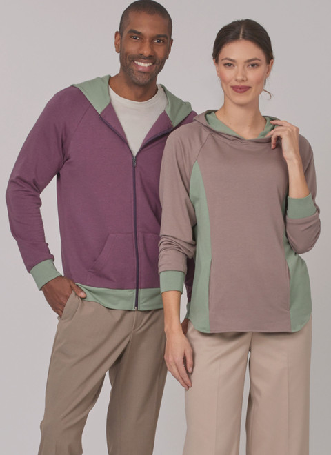 N6806 | New Look Sewing Pattern Unisex Hoodies | New Look