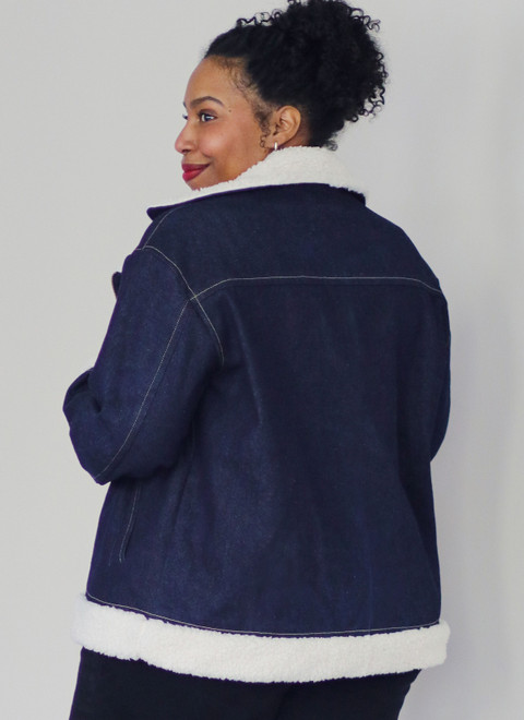 ME2132 (PDF) | Know Me Sewing Pattern Unisex Motorcycle Jacket by