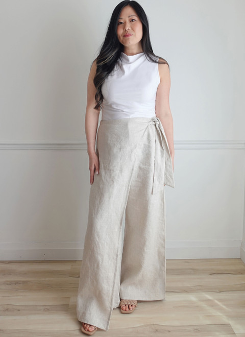 ME2134 (PDF) | Know Me Sewing Pattern Misses' Trouser and Knit Top
